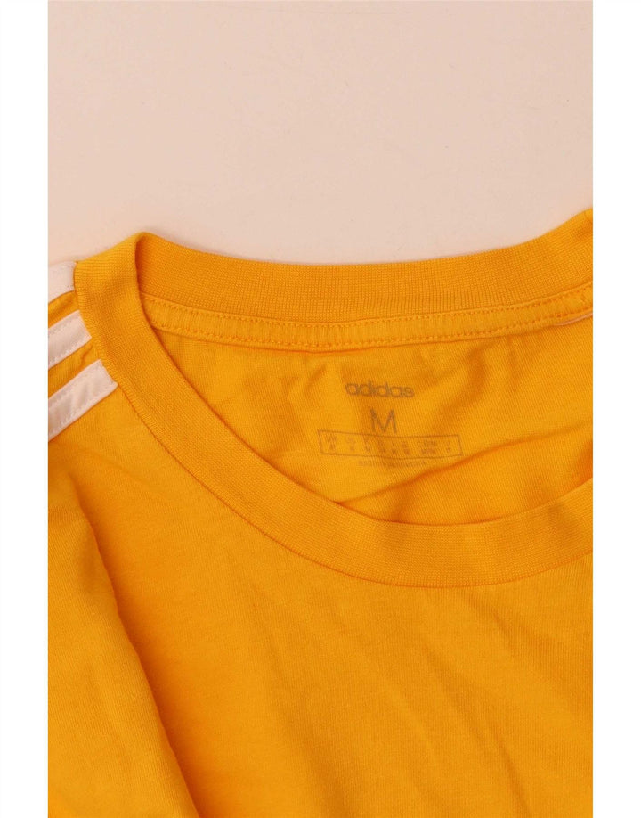 Adidas T-Shirt Top UK 14 Medium Gul