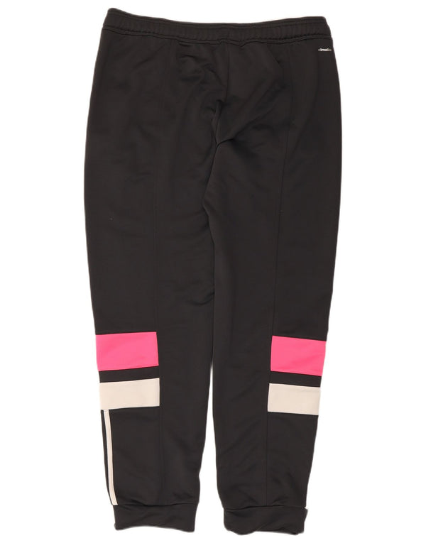 Adidas Womens Climalite træningsdragt Bukser Joggers UK 16/18 Large Black