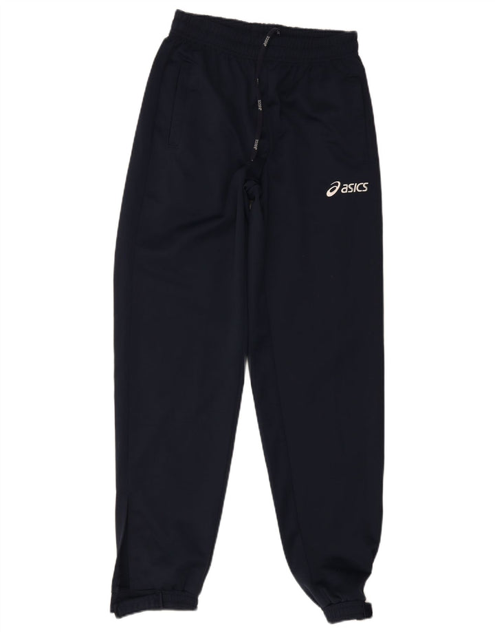 Asics Herre træningsdragt Bukser Joggers Small Navy Blue Polyester