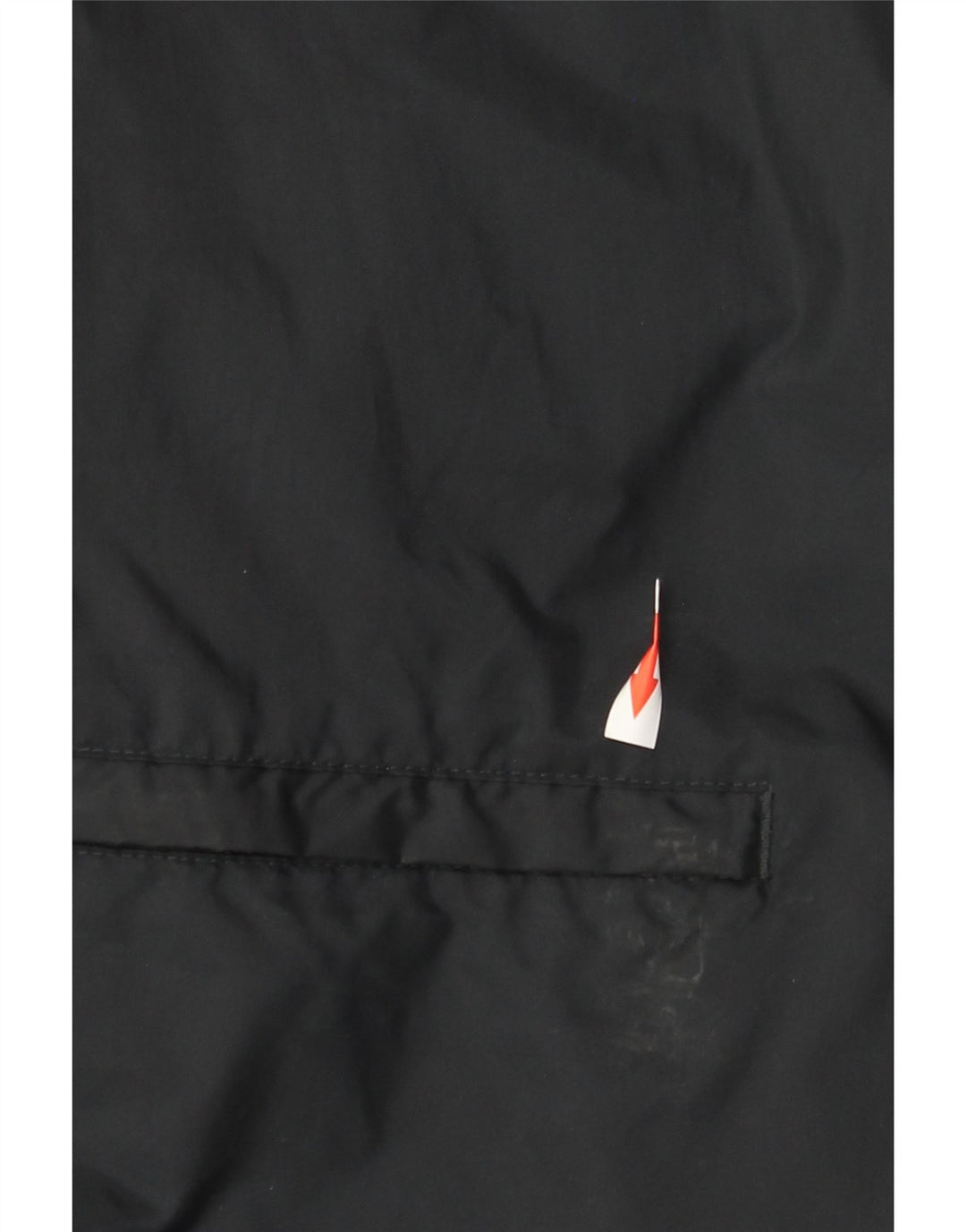 Champion Regnjakke med hætte til mænd UK 42 XL Sort polyamid