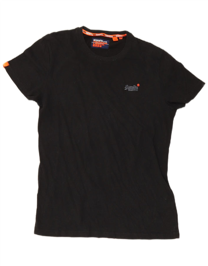 Superdry T-shirt top mellem sort bomuld til mænd