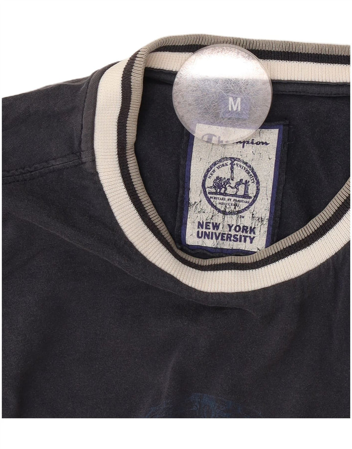 Champion Herre New York University Grafisk Vest Top Medium Navy Blue