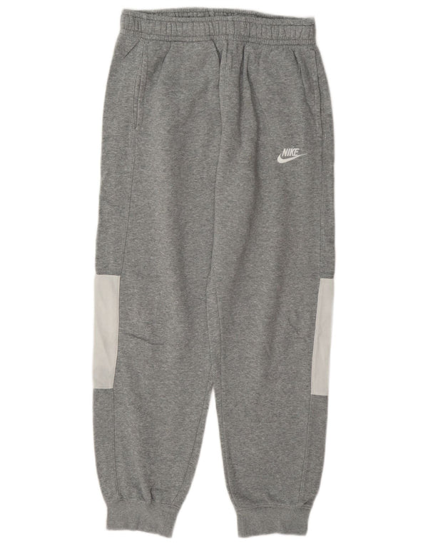 Nike Træningsdragt bukser til mænd Joggers Små Grå Colourblock Bomuld