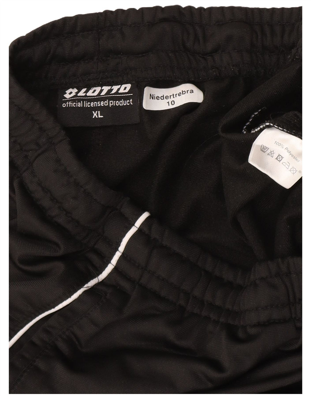 Lotto Herre træningsdragt Bukser XL Sort Polyester