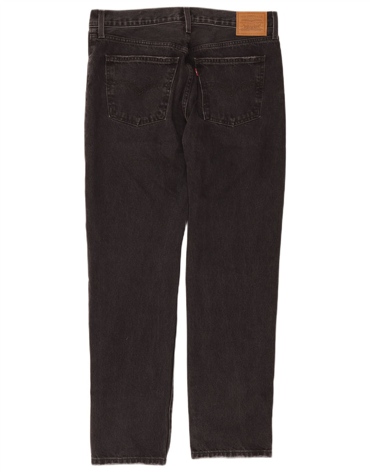 Levi's Dame Middy Straight Jeans W31 L31 Grå Bomuld