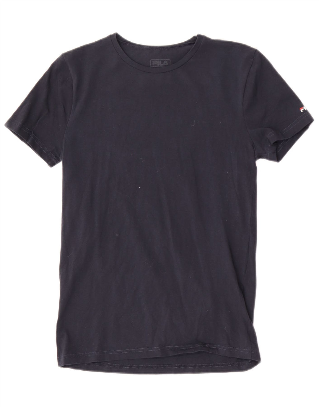 Fila herre T-shirt top lille marineblå bomuld