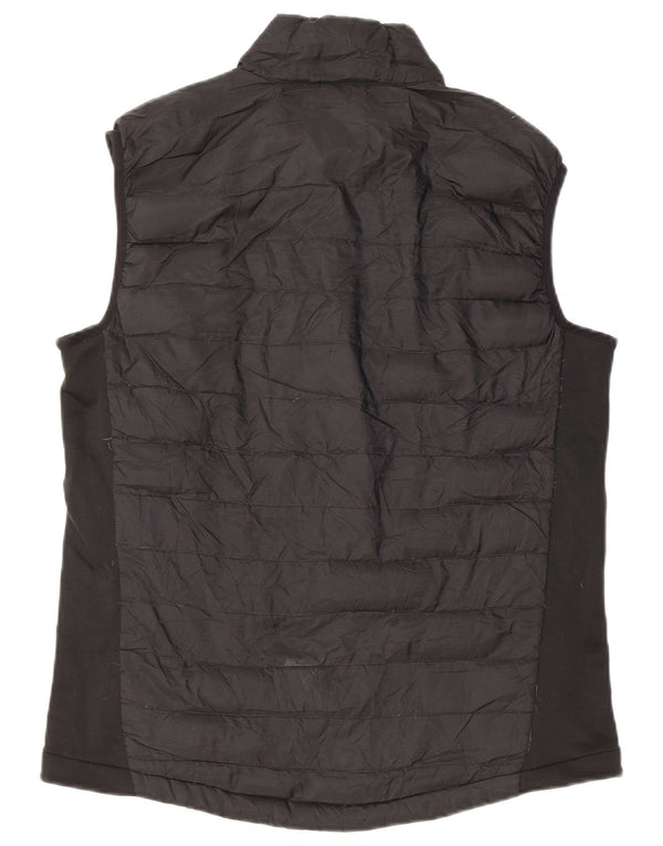 Jack Wolfskin Herre Polstret Gilet UK 34 XS Sort Polyester