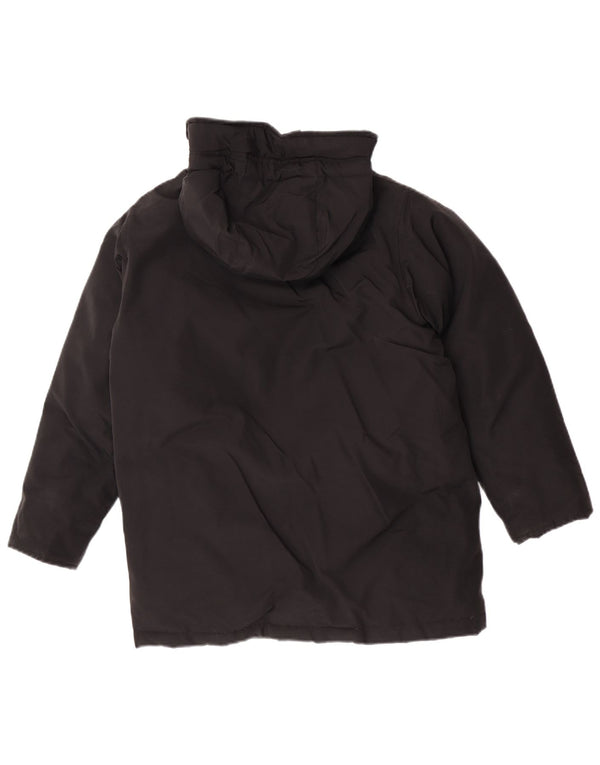 Woolrich drenge hættejakke 7-8 år sort bomuld