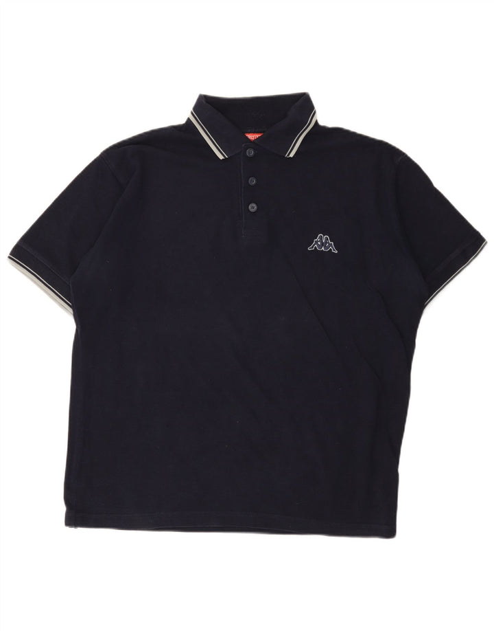 Kappa herre poloshirt Medium marineblå bomuld
