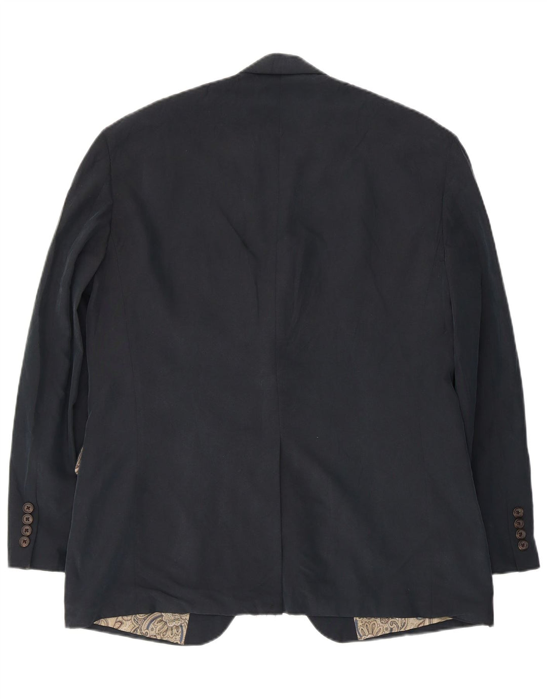 Ralph Lauren Herre 2-knaps blazerjakke UK 40 Medium Navy Blue Modal