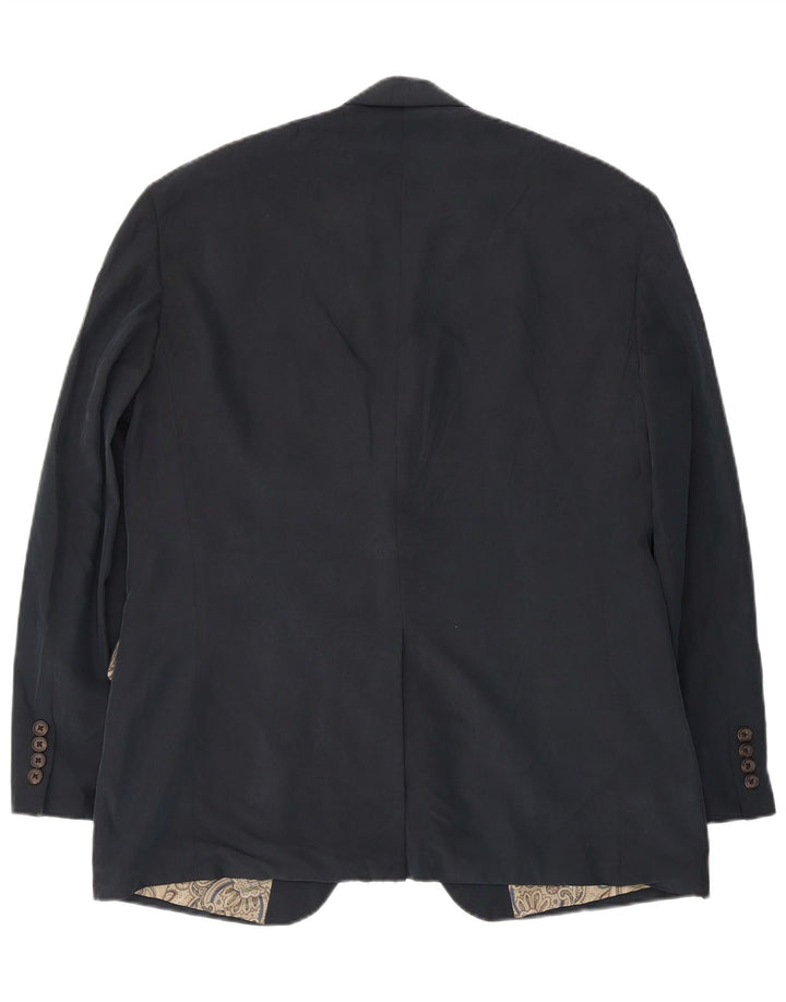 Ralph Lauren Herre 2-knaps blazerjakke UK 40 Medium Navy Blue Modal