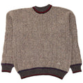 Kappa Herre Crew Neck Jumper Sweater XL Grå Flecked Virgin Wool