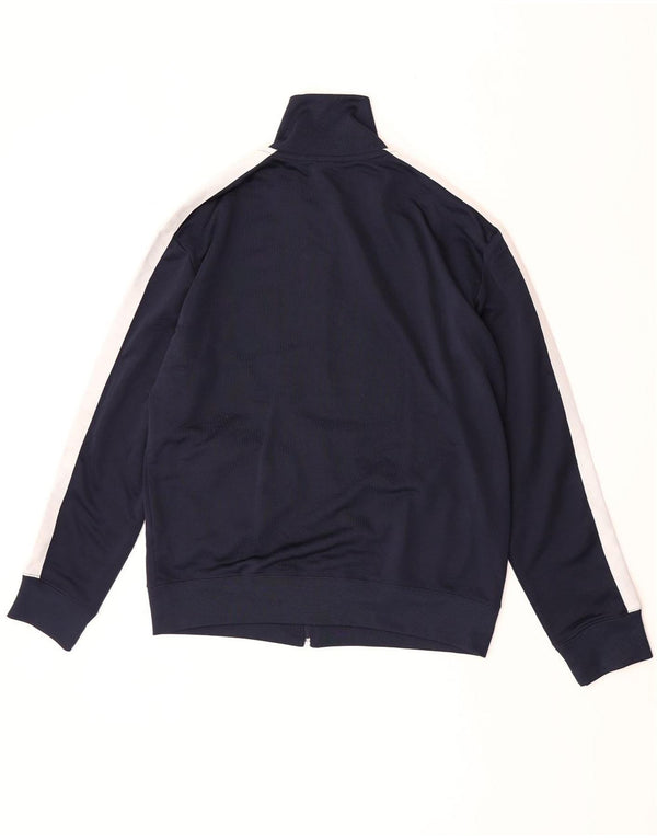Zara Træningsdragt til mænd Topjakke Medium Marineblå Colourblock Polyester