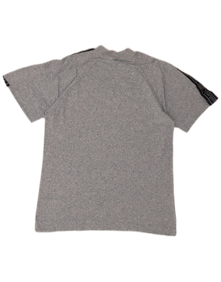 Champion Herre Grafisk T-Shirt Top Lille Blå Flecked
