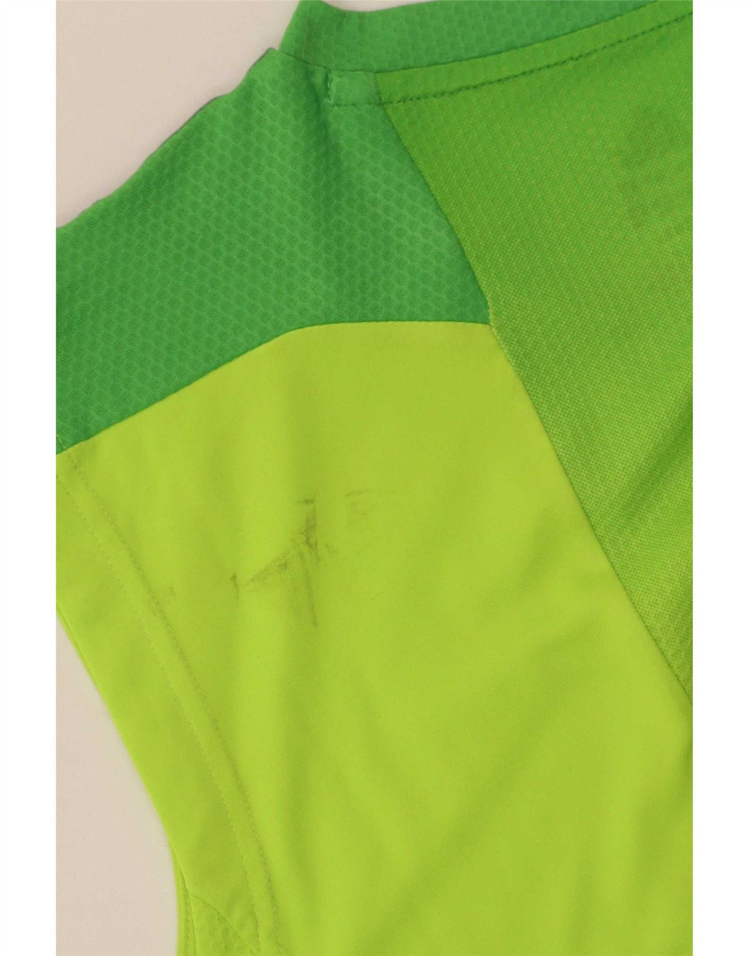 Adidas Herre Climacool Vest Top Stor Grøn Colourblock Polyester