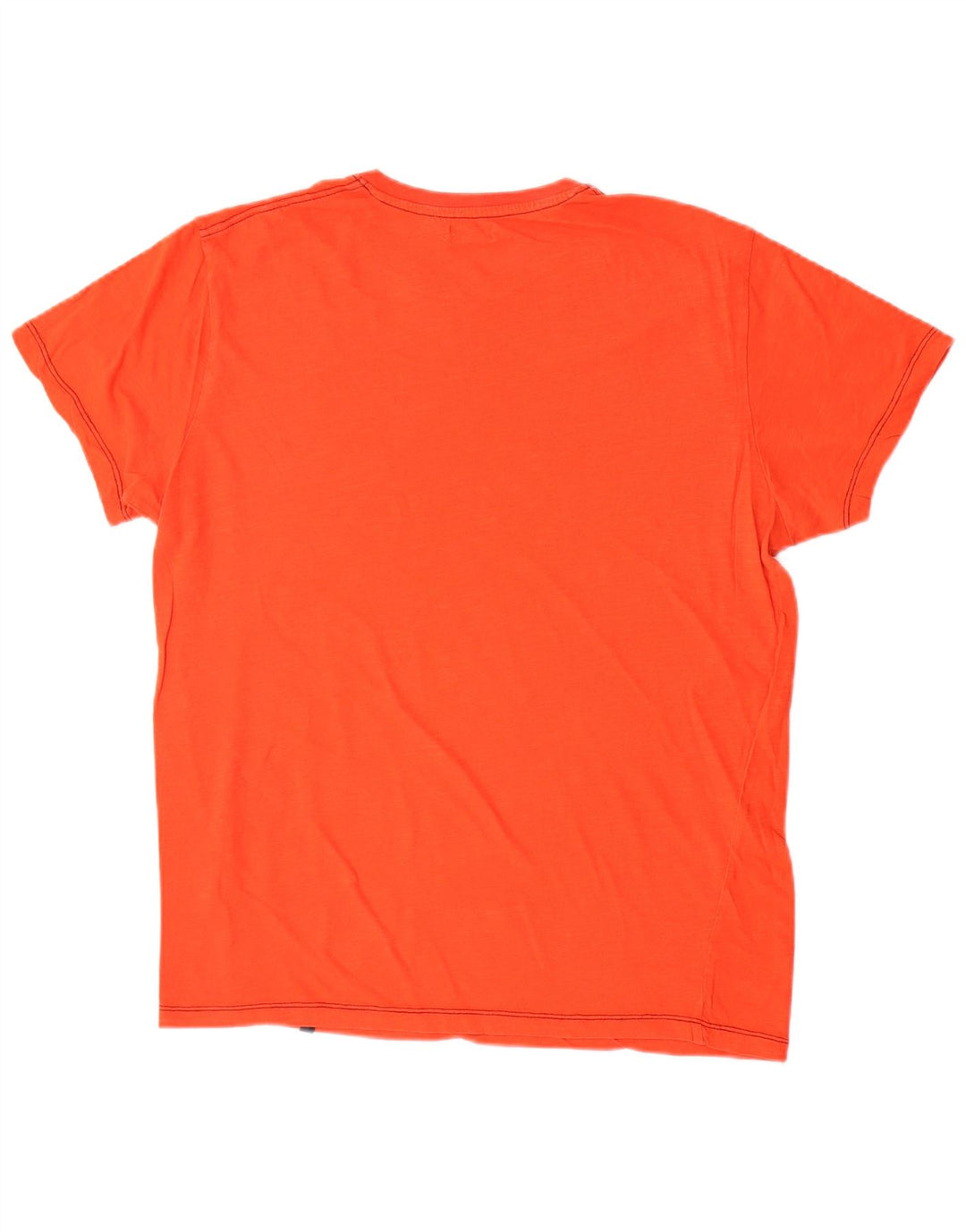 Avirex Herre Grafisk T-Shirt Top Stor Orange