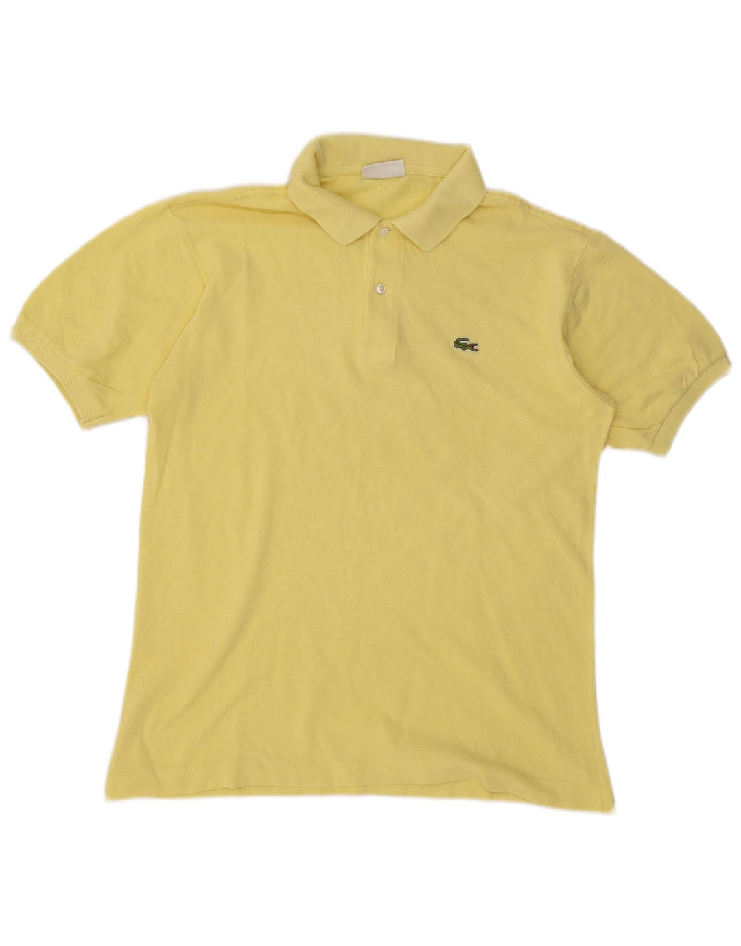 Lacoste Herre Polo Shirt Størrelse 6 XL Gul