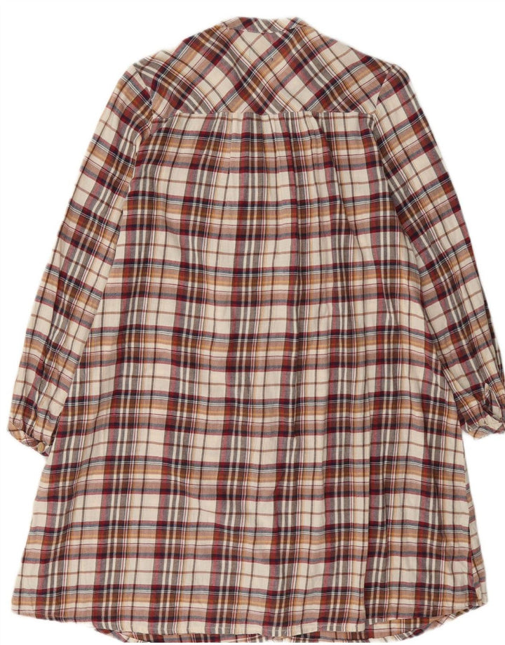 Wrangler Dame Flanell Shirt Dress UK 14 Medium Flerfarvet Plaid