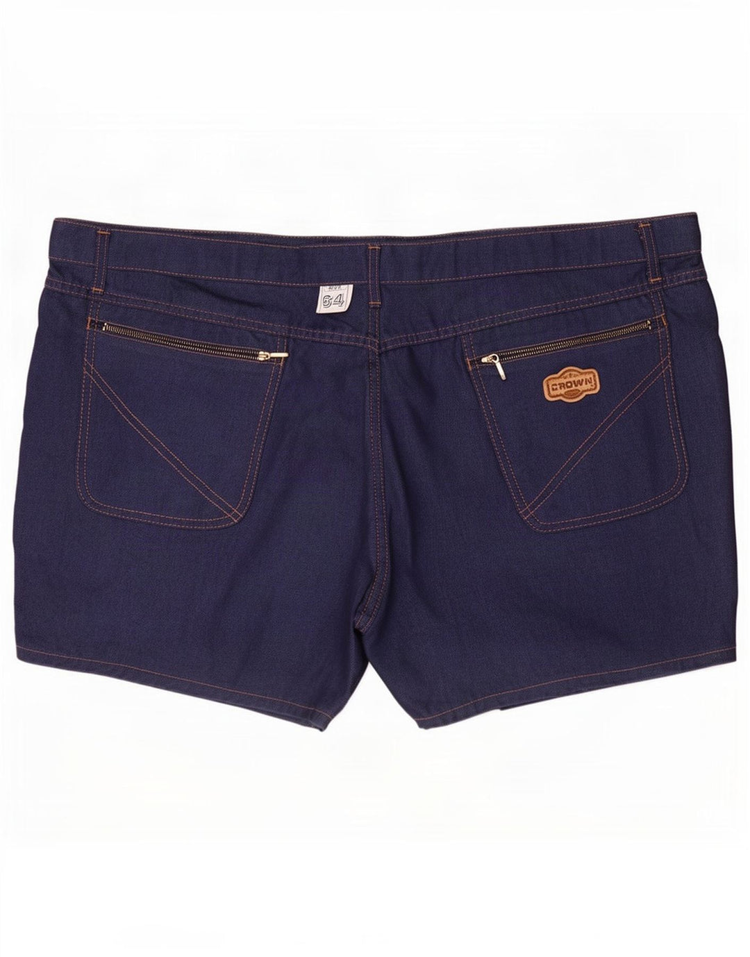 Crown denimshorts til kvinder 4XL W46 marineblå