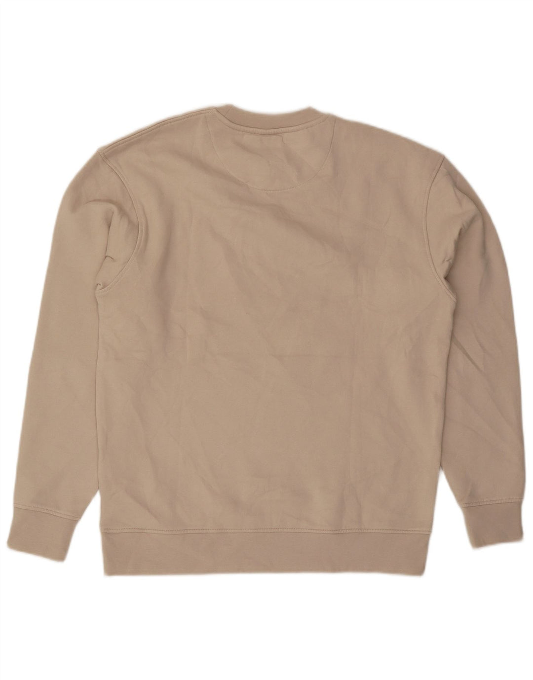 Jack & Jones Sweatshirt til mænd, stor beige bomuld