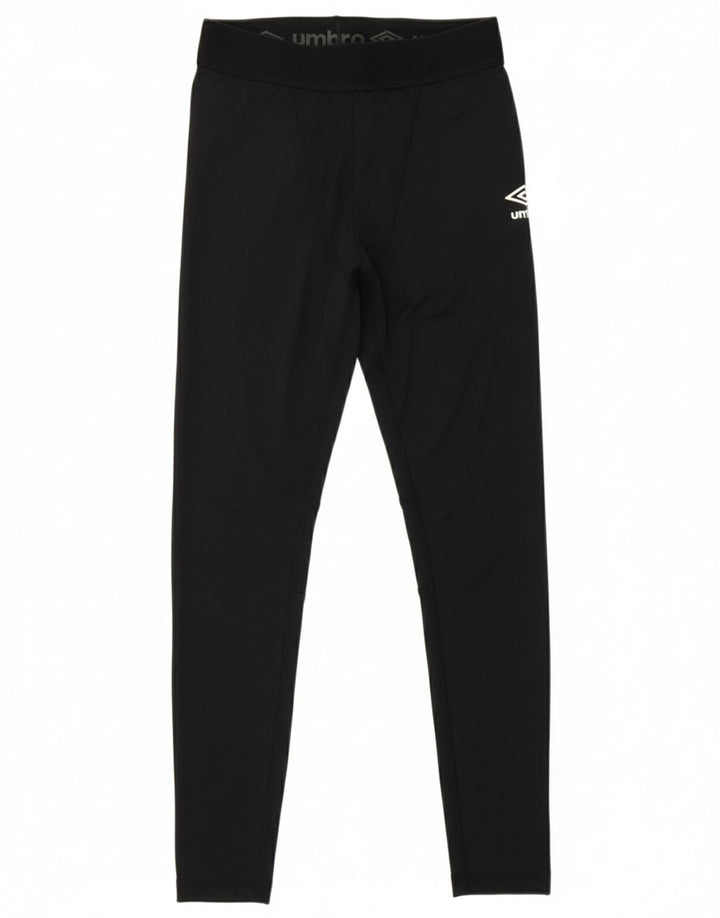 UMBRO Girls Leggings 10-11 Years Black
