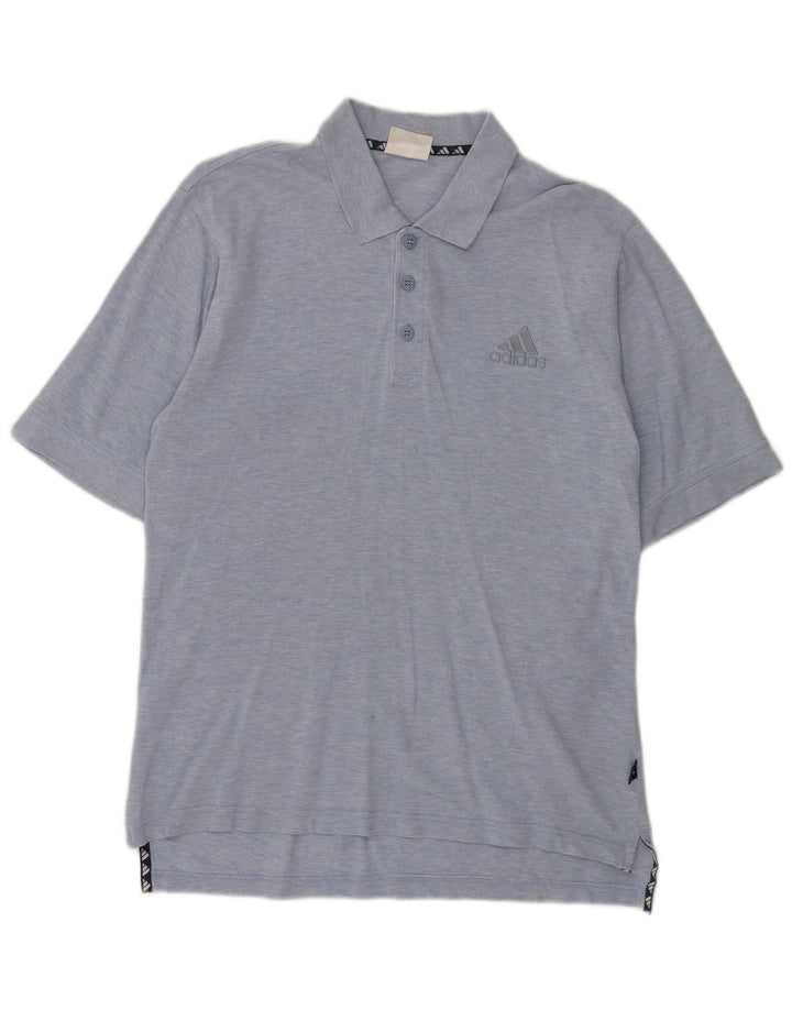 Adidas herre poloshirt mellemblå