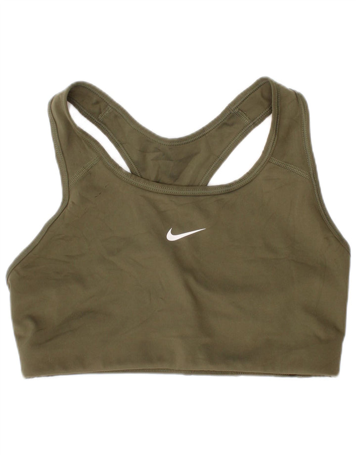 Nike Dame Sport BH Top Small Khaki Sports