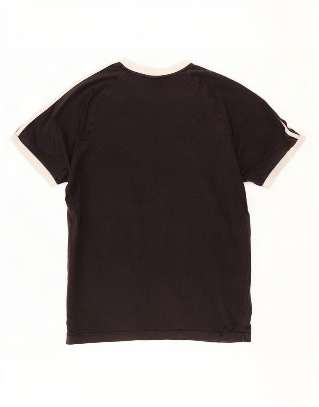 Adidas Herre T-Shirt Top Stor Sort Bomuld