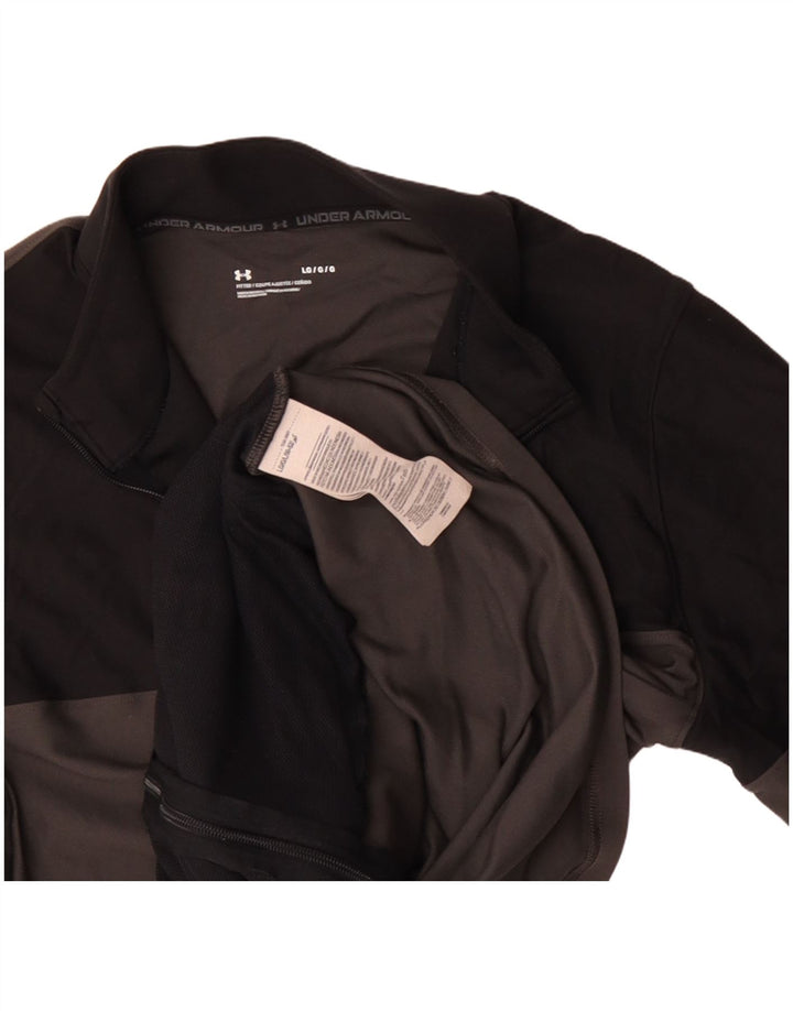 Under Armour Herre træningsdragt Topjakke Stor Sort Colourblock Polyester