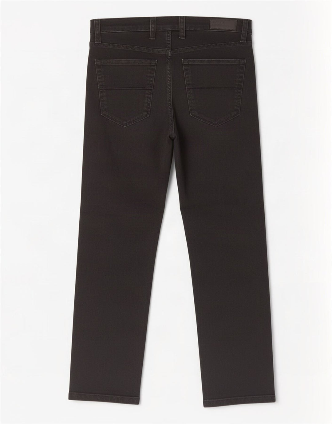 Marks & Spencer Herre Regular Straight Jeans W34 L29 Sort Bomuld