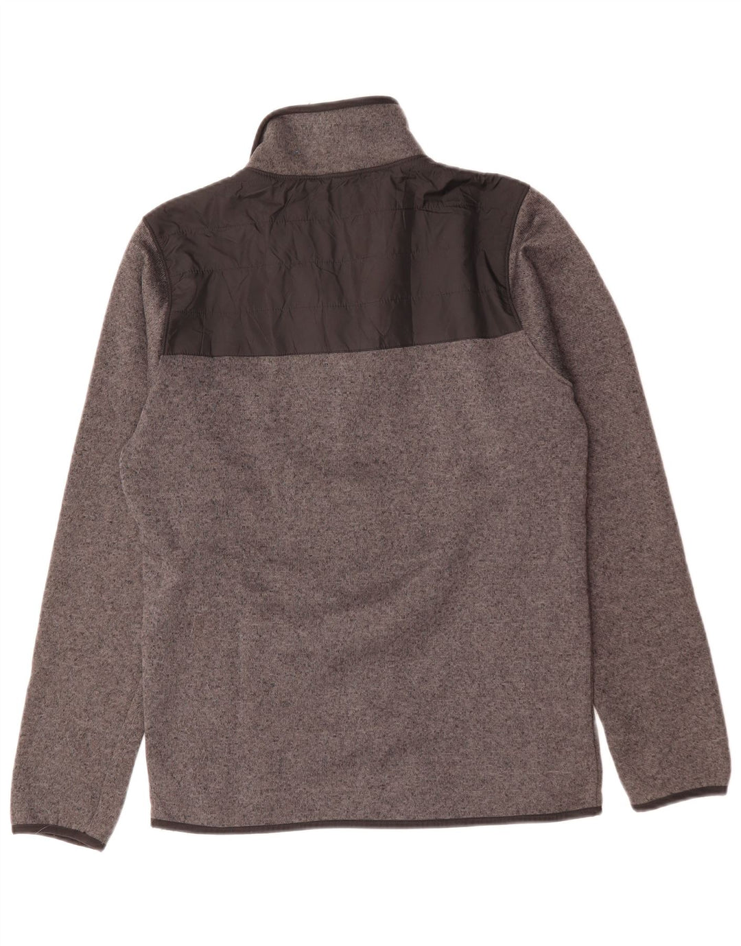 Columbia træningsdragt til mænd, topjakke, medium grå farveblok polyester