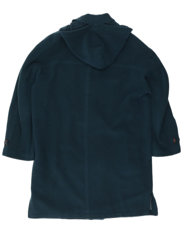 Pal Zileri Herre Hooded Duffel Coat IT 52 XL Blå Uld