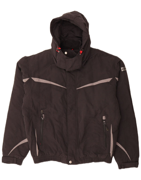 Brugi Herre Hættevindjakke UK 42 XL Sort Colourblock Polyester