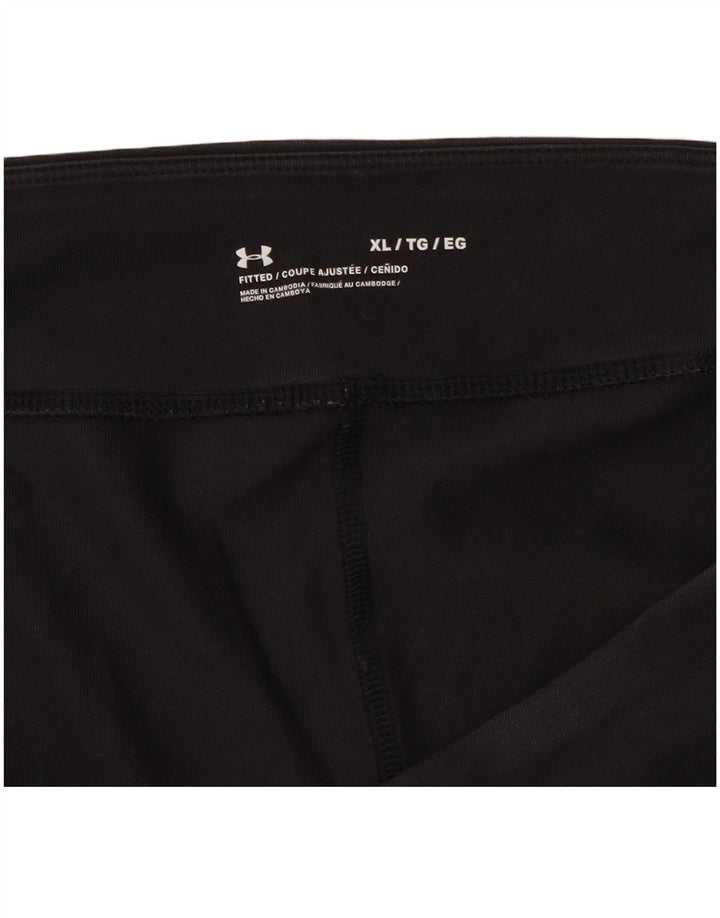 Under Armour Grafiske Leggings til kvinder UK 18 XL Sort