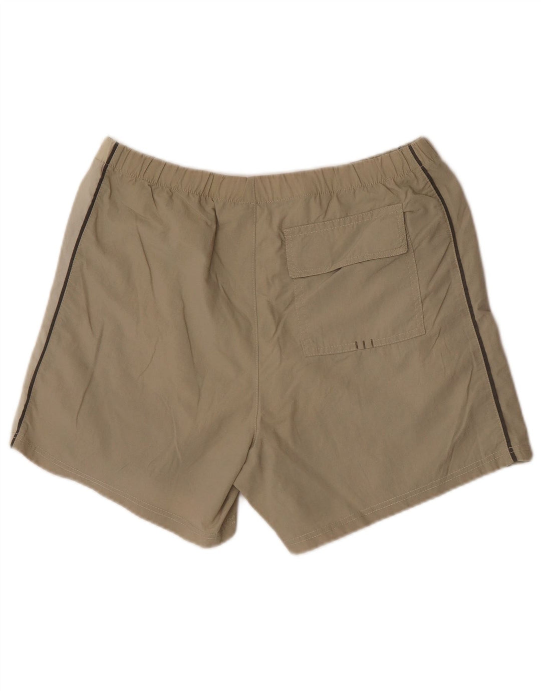 Invicta Herre grafiske svømmeshorts store beige colourblock polyamid