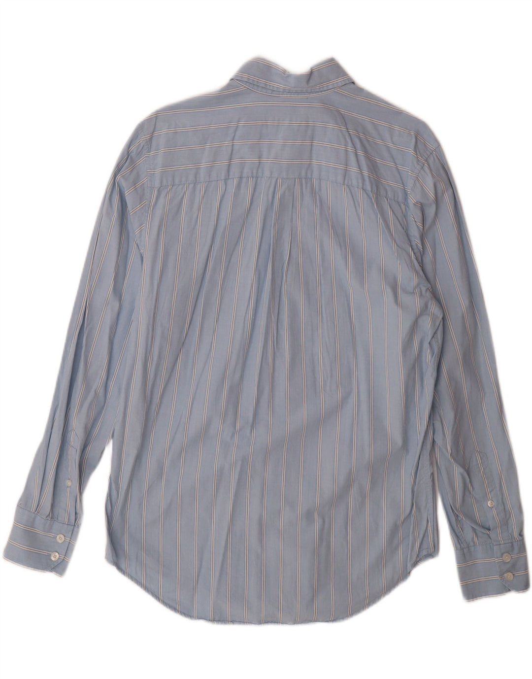 MOSSIMO Mens Shirt Medium Blue Striped Cotton
