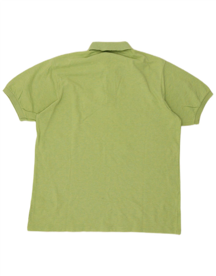Lacoste Herre Polo Shirt Str. 7 2XL Grøn Bomuld