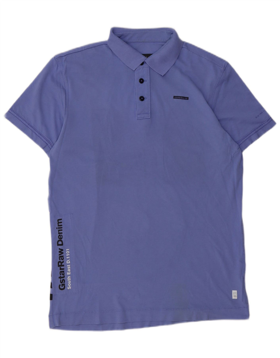G-STAR Grafisk poloshirt til mænd Stor lilla bomuld