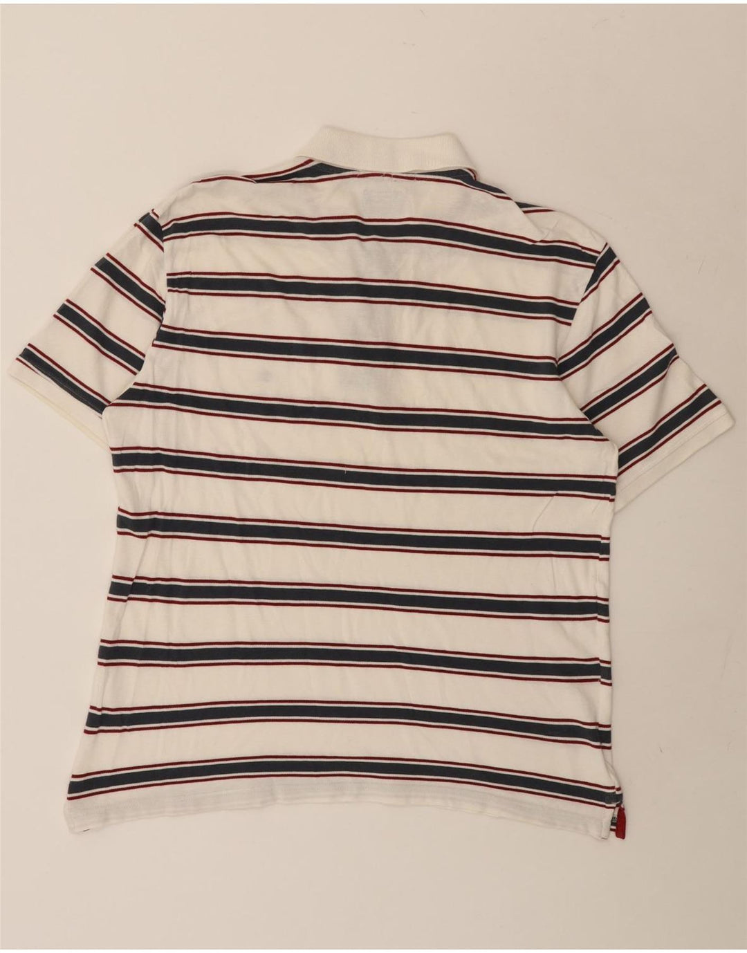 Champion Herre Easy Fit Polo Shirt Stor hvid stribet