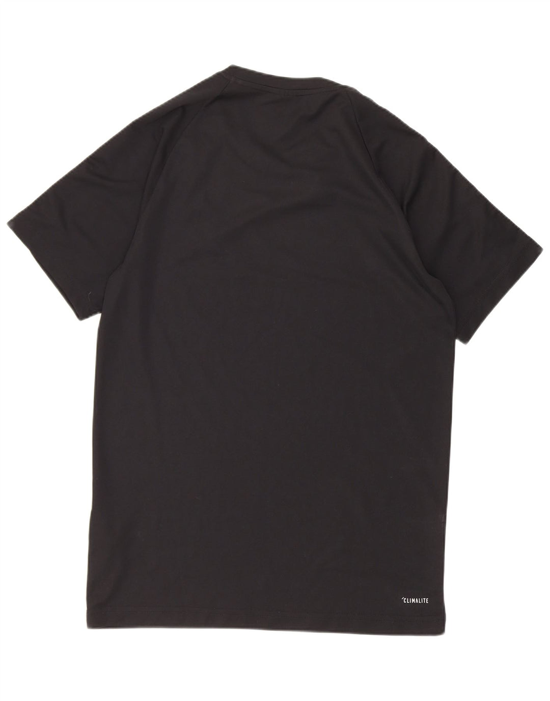 Adidas Herre Climalite T-Shirt Top Lille Sort Polyester