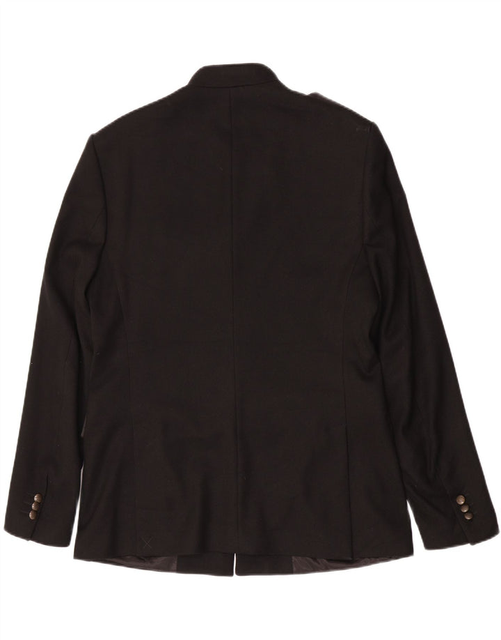 Zara Herre 5-knaps blazerjakke EU 54 XL Sort Polyester