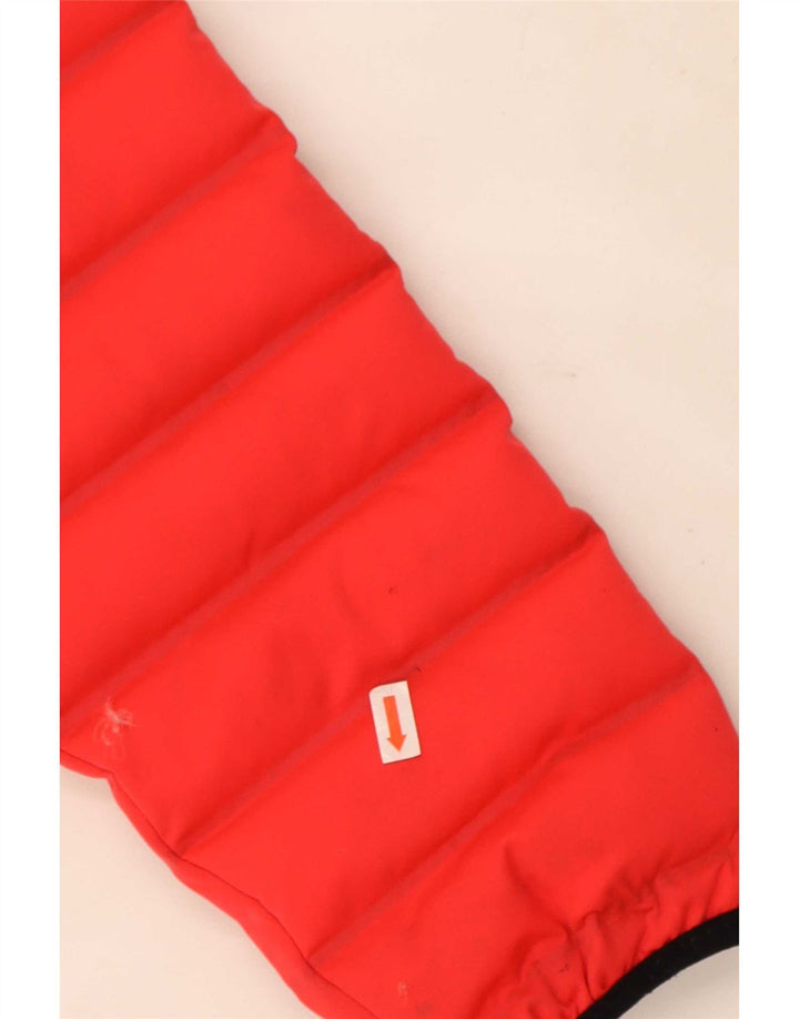 Superdry Polstret hættejakke til kvinder UK 10 Lille rød polyester