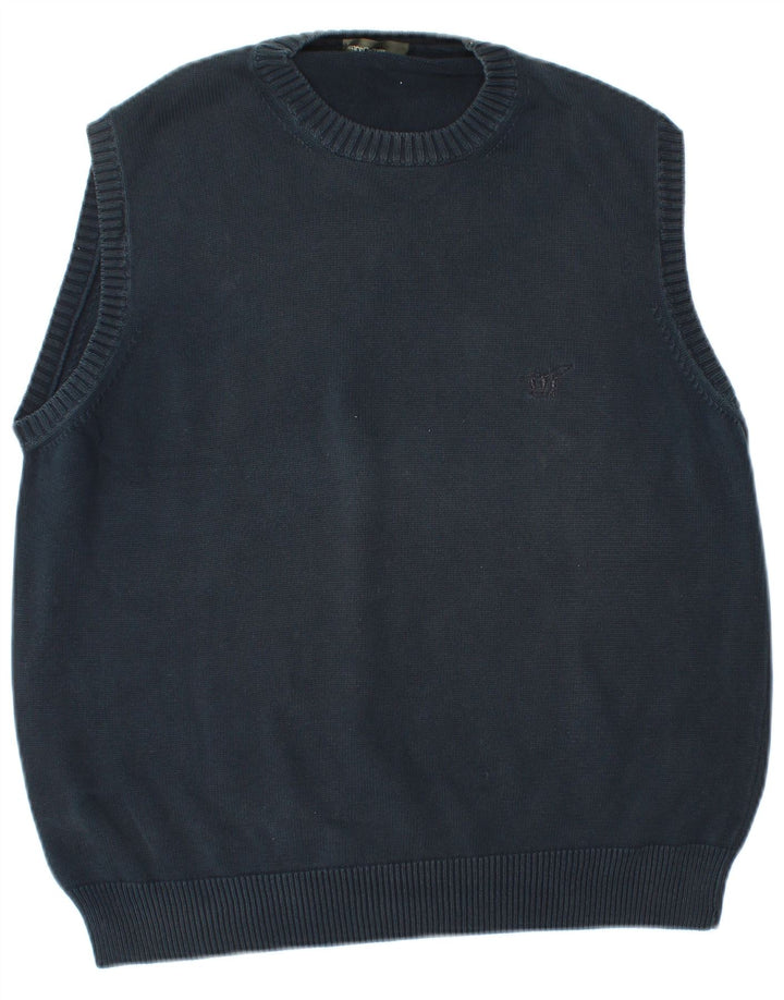 Henry Cottons Herrevest Tank Top Stor Marineblå