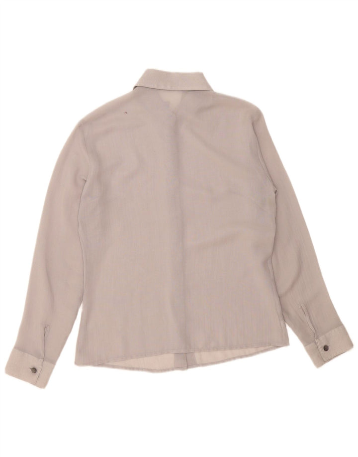 Sisley Dameskjorte UK 14 Medium Grå