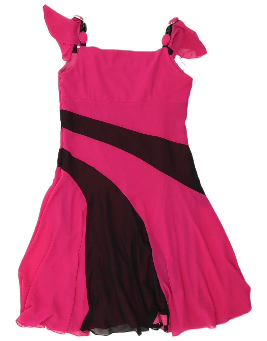 Gattinoni Dame A-Line Kjole IT 48 XL Pink Colourblock Polyester