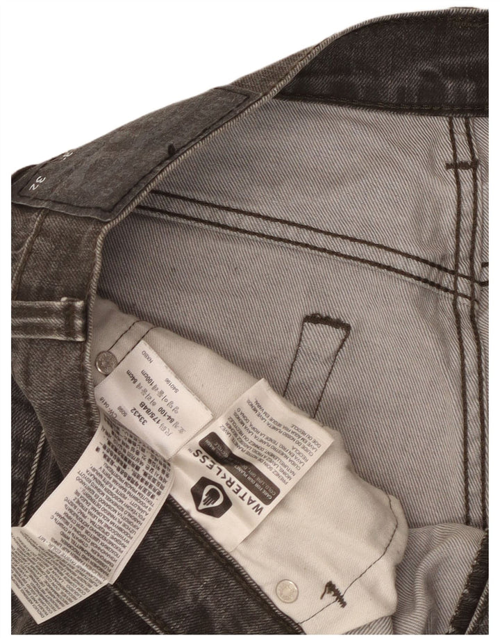 Levi's Herre 541 lige jeans W33 L32 Grå bomuld