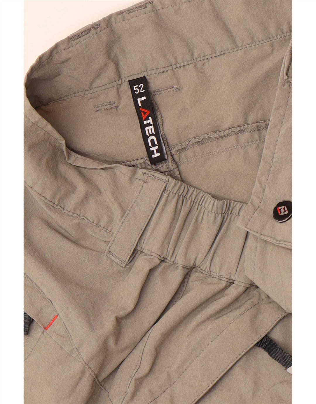 Vintage Herre Cargo Shorts IT 52 XL W38 Grå