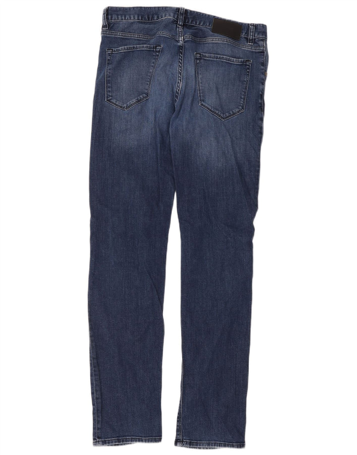 Hugo Boss Herre Slim Jeans W34 L32 Blå