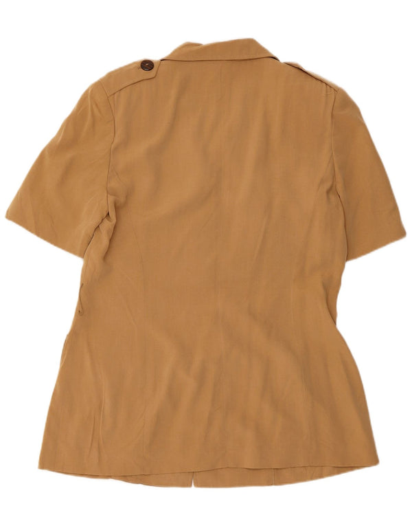 LUISA SPAGNOLI Dame Perugia 5-knaps blazerjakke IT 44 Medium Beige