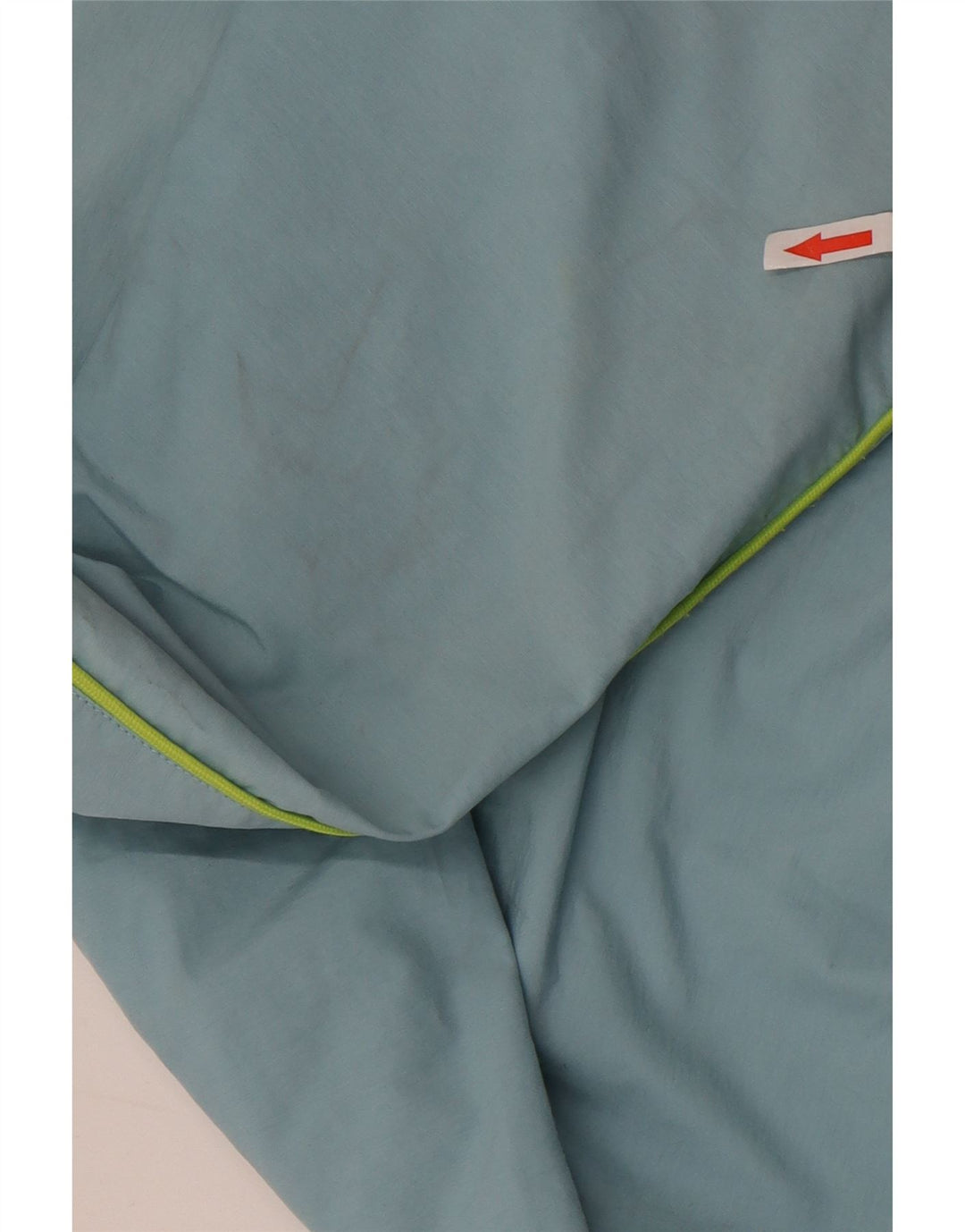 Adidas Graphic Tracksuit Top Jacket UK 10 Small Blue Colourblock